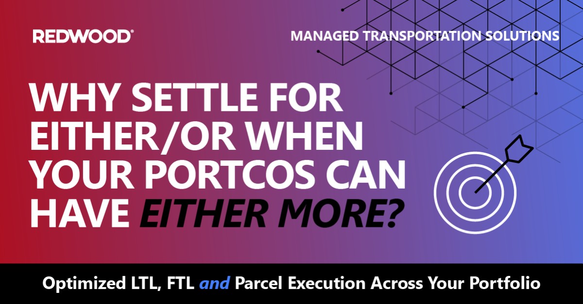 Redwood Logistics ad