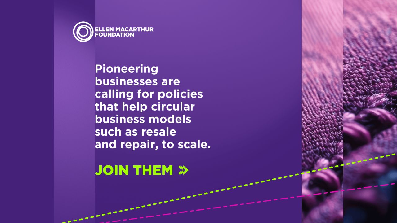 Ellen MacArthur Foundation ad