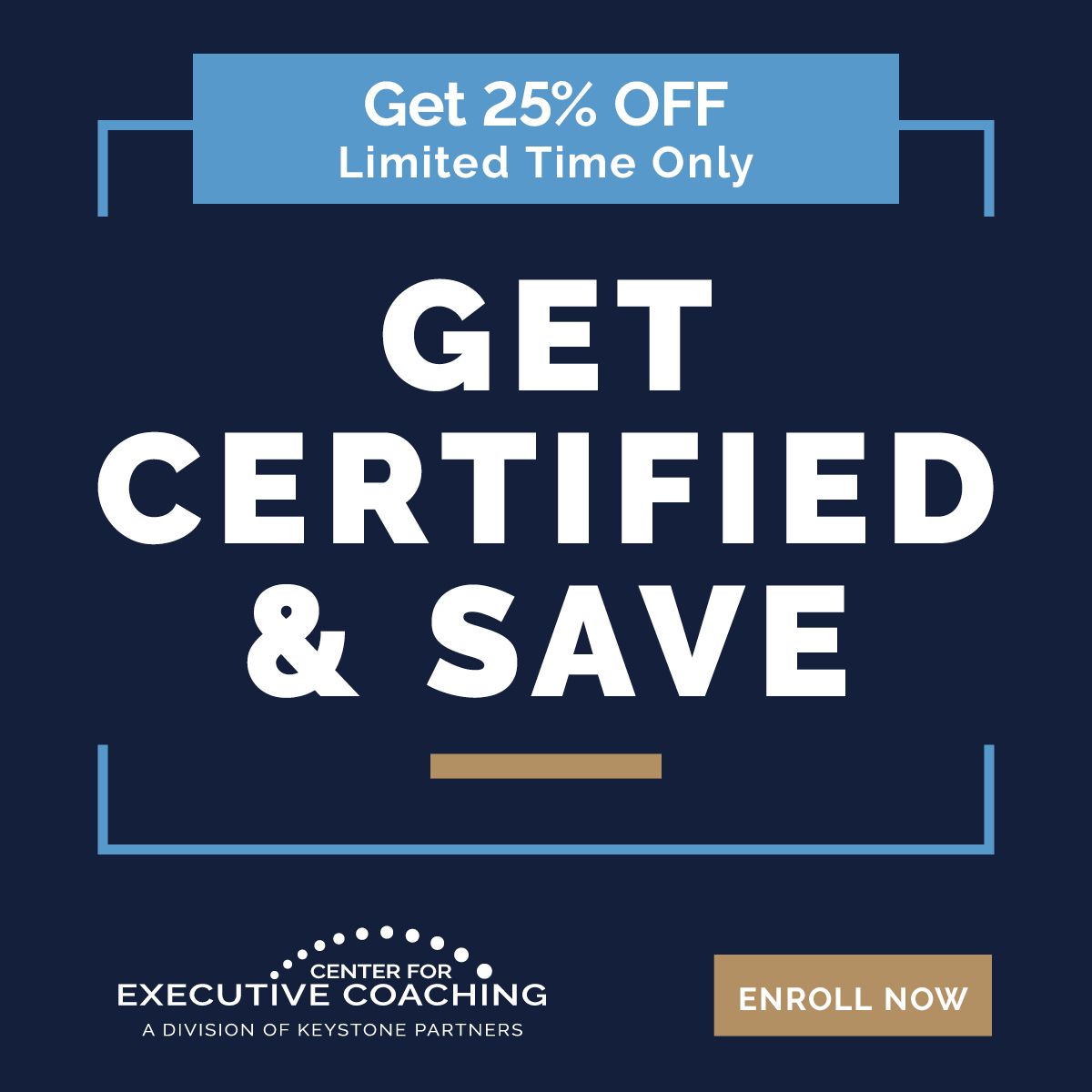 Center for Executive Coaching ad