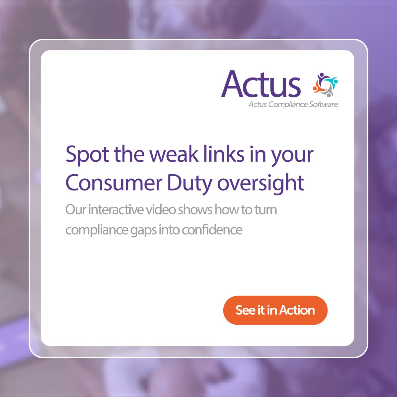 Actus Software ad