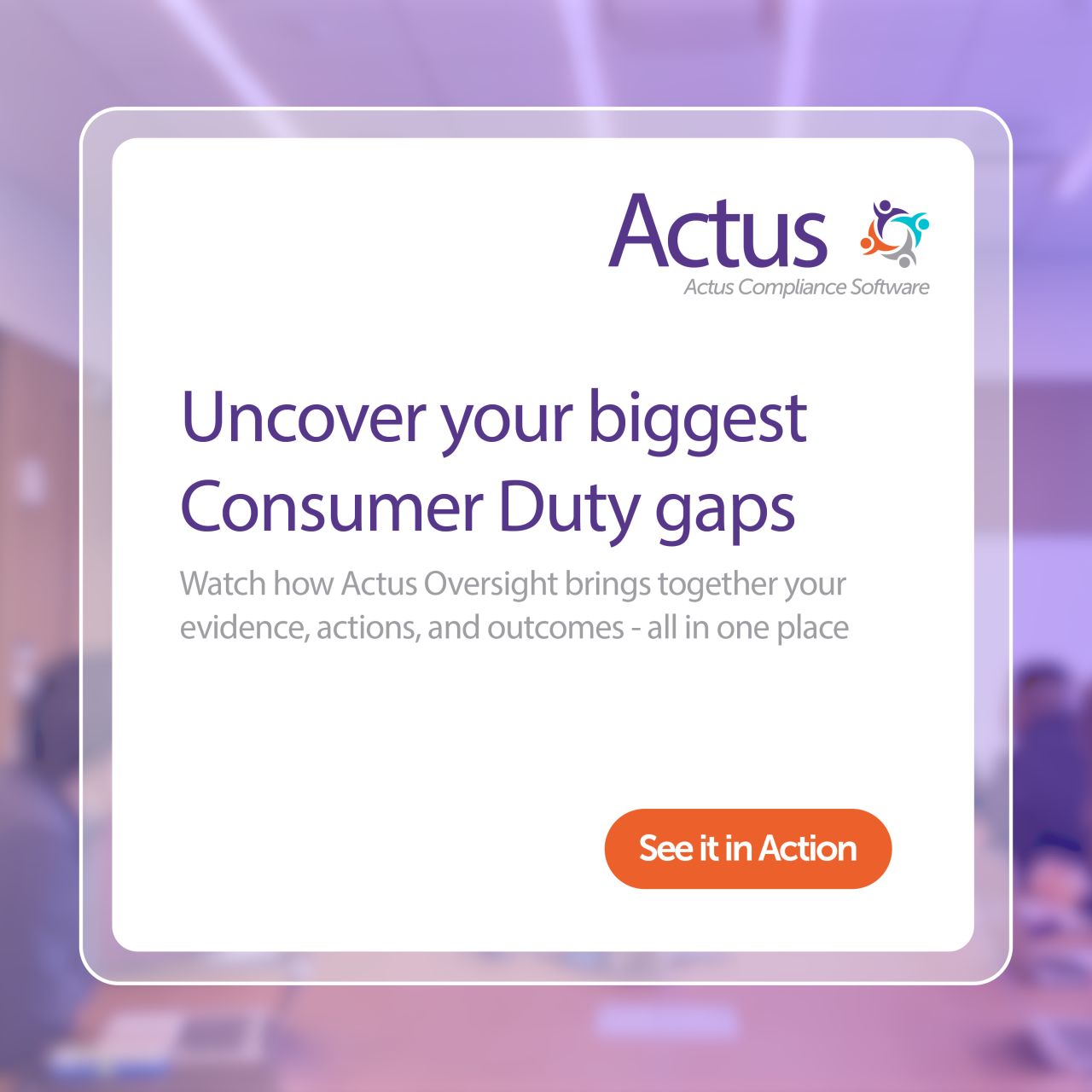 Actus Software ad