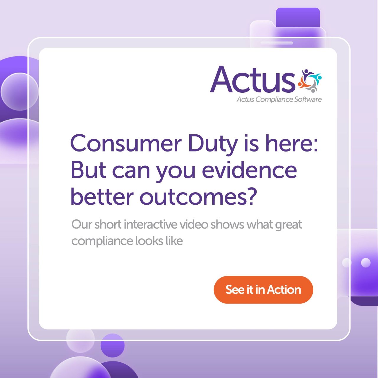 Actus Software ad