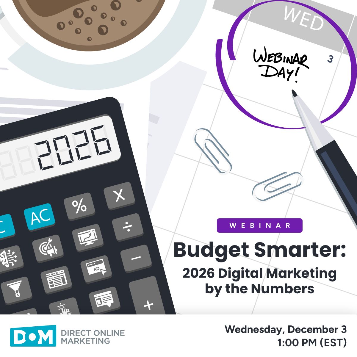 Direct Online Marketing ad