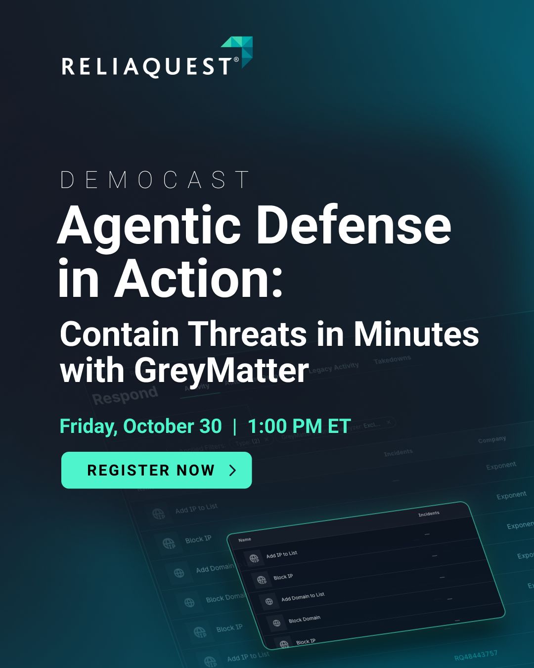 ReliaQuest ad