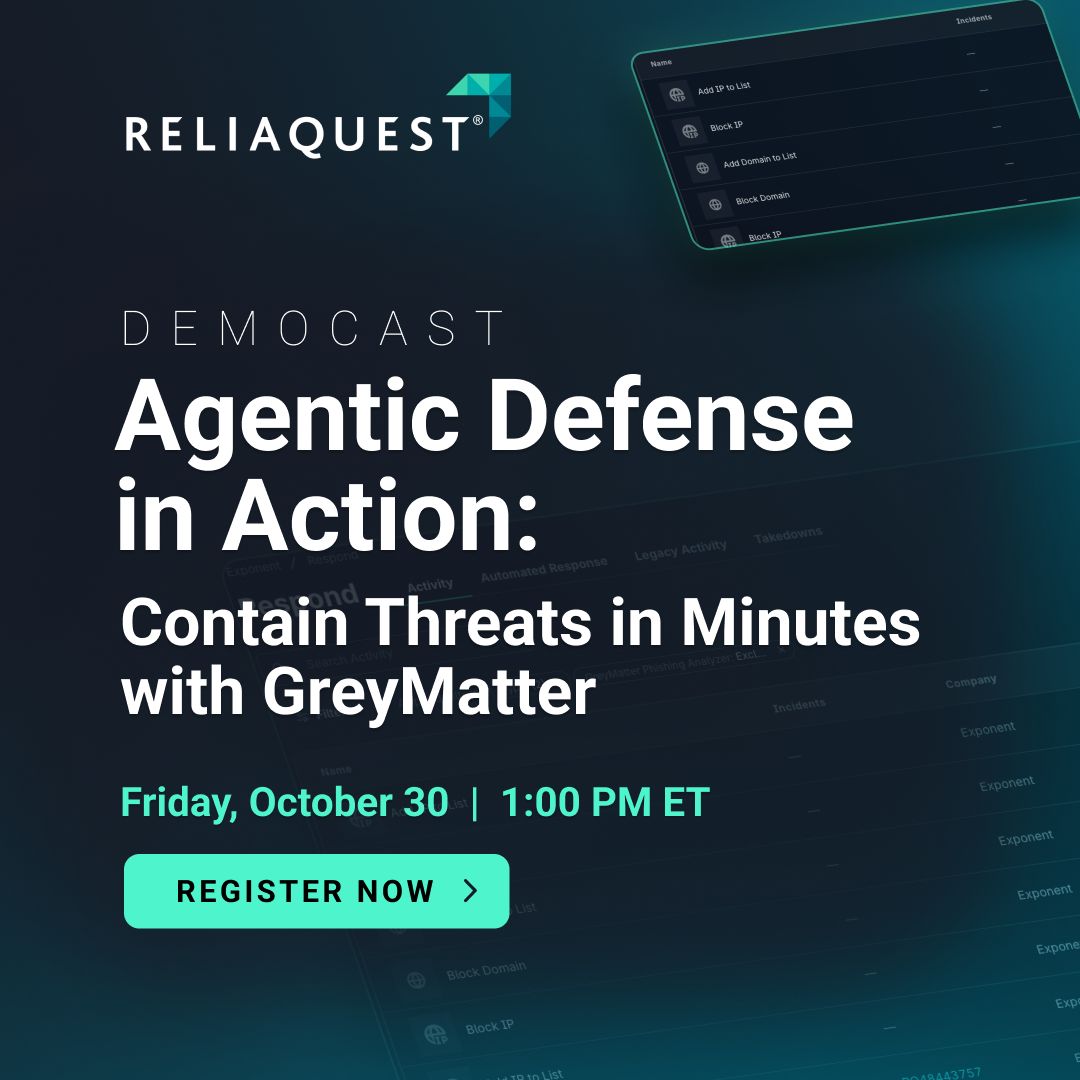 ReliaQuest ad