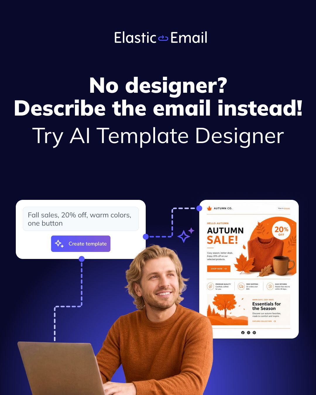 Elastic Email ad