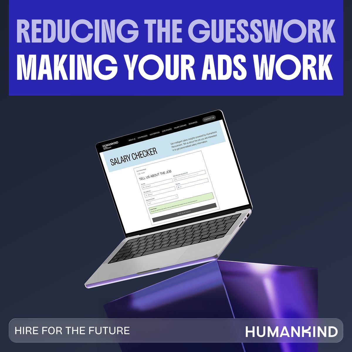Humankind Global Recruitment ad