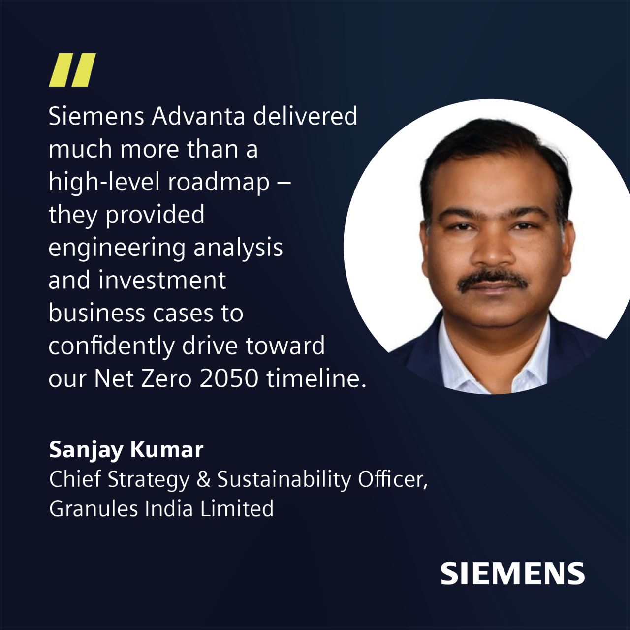 Siemens Advanta ad