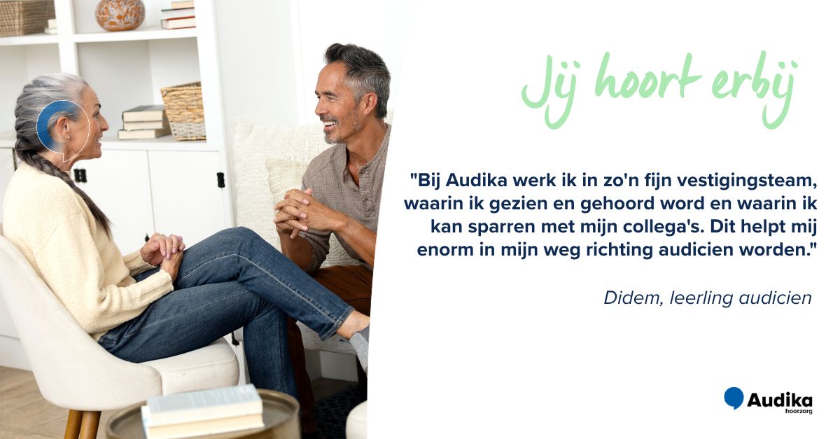 Audika hoorzorg ad