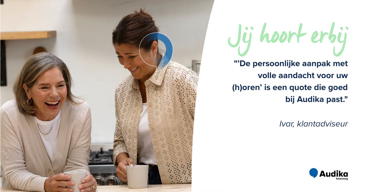 Audika hoorzorg ad