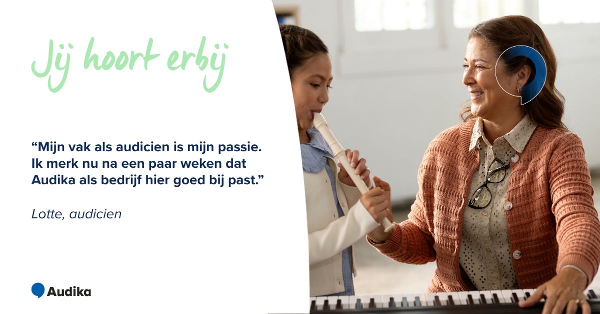 Audika hoorzorg ad