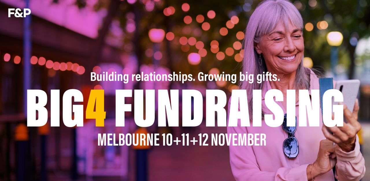F&P (Fundraising & Philanthropy) ad