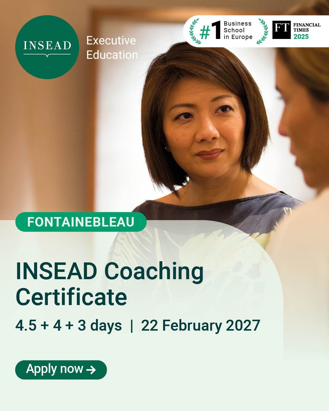 INSEAD Executive Education ad