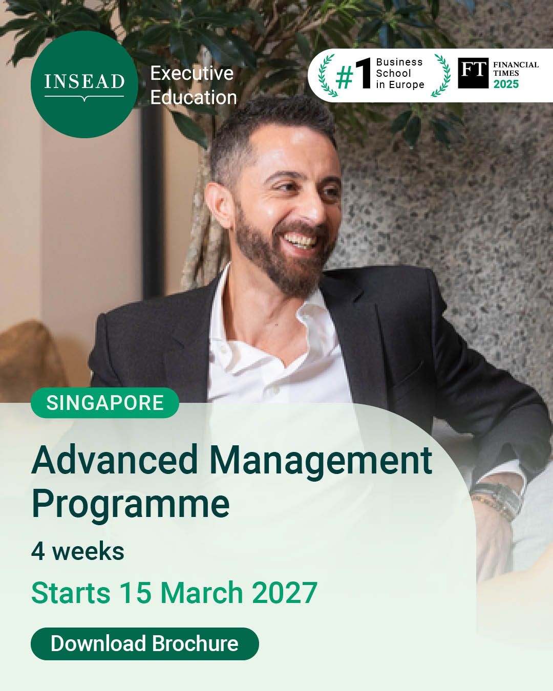 INSEAD Executive Education ad