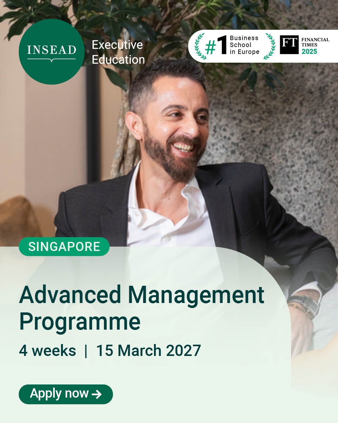 INSEAD Executive Education ad