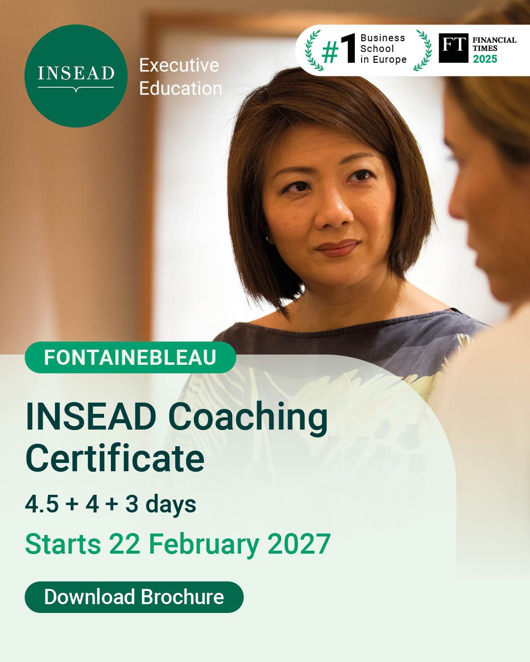 INSEAD Executive Education ad