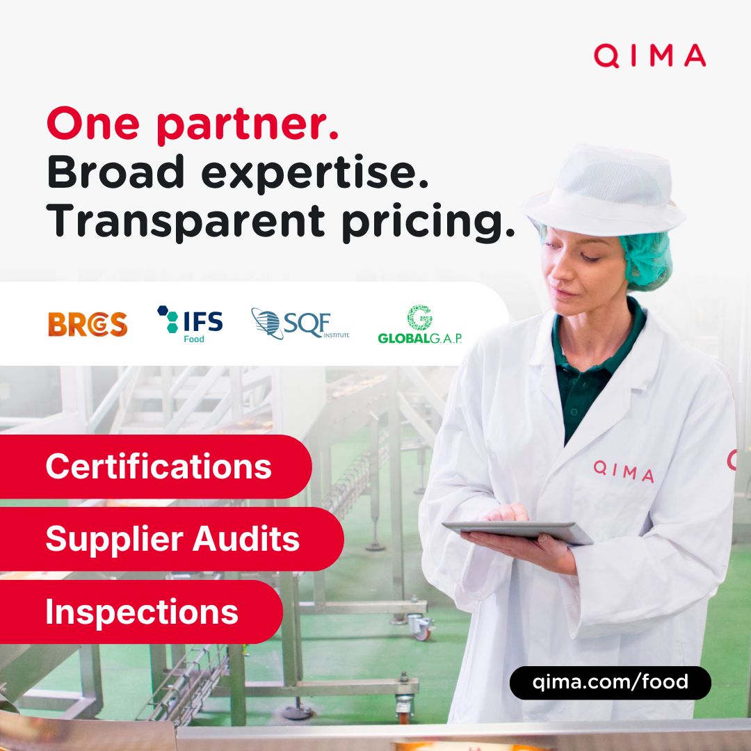 QIMA Food Certification ad