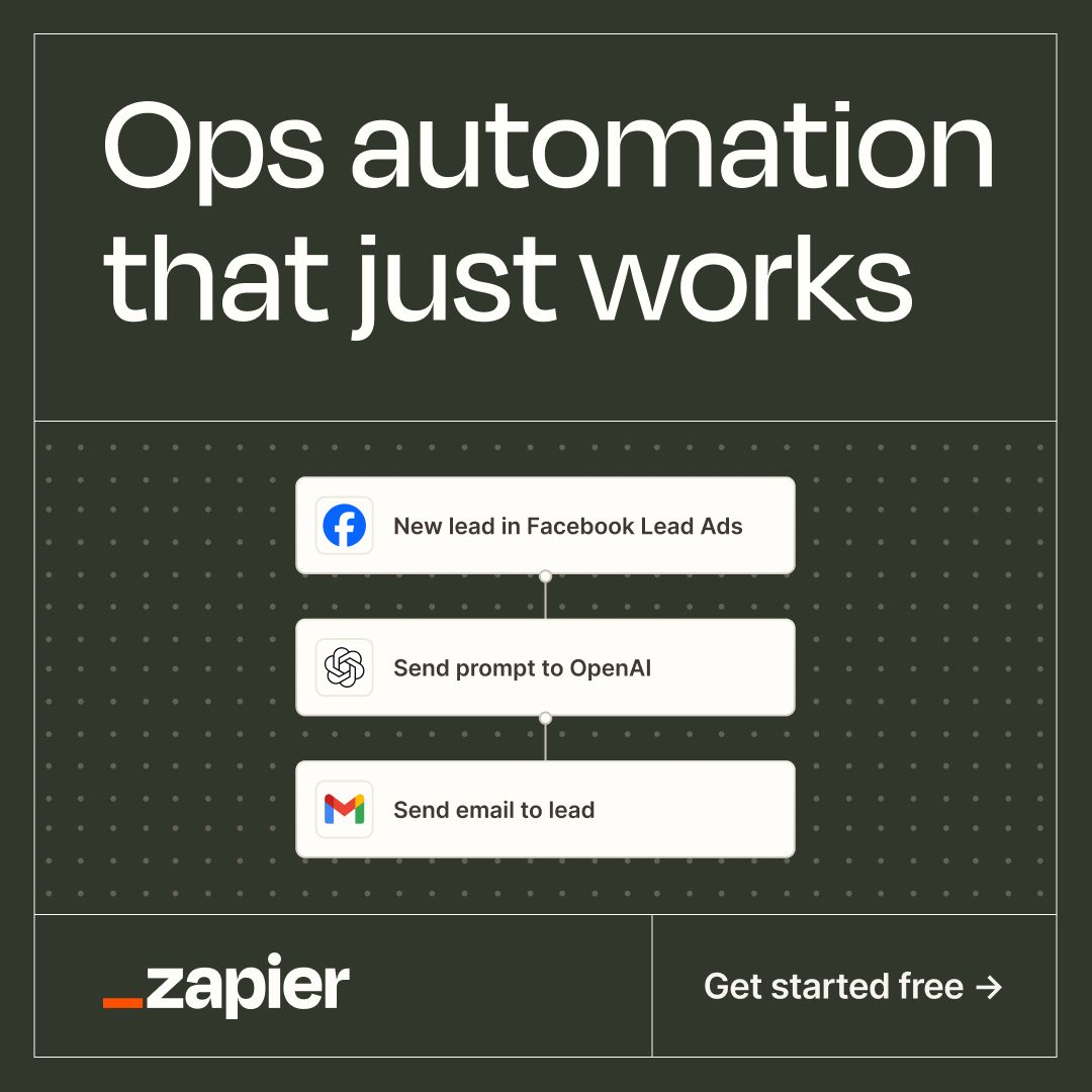 Zapier ad