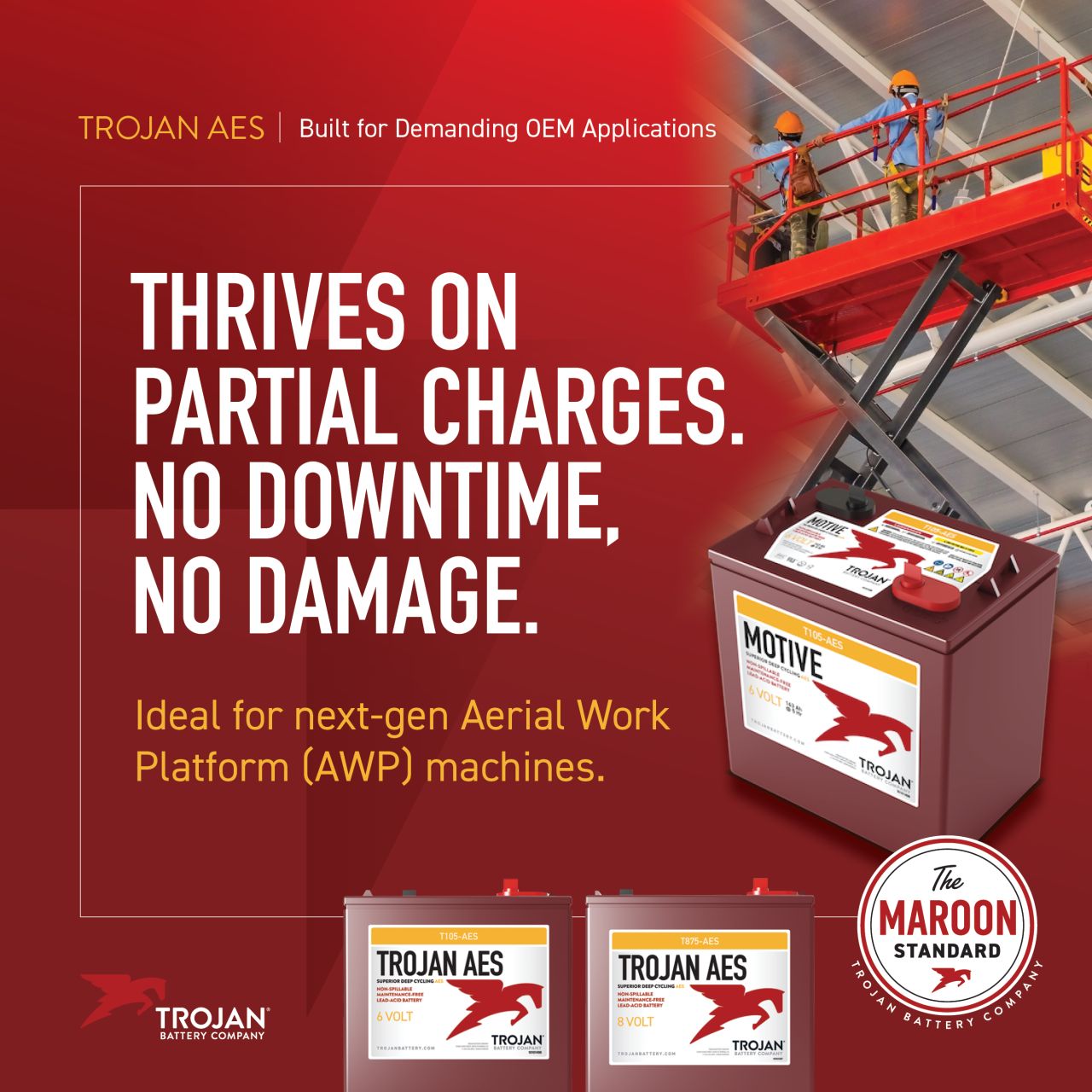 Trojan Battery Company ad