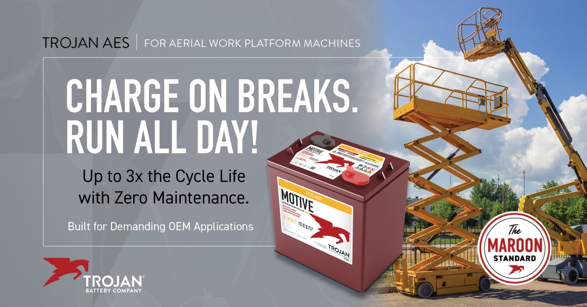 Trojan Battery Company ad