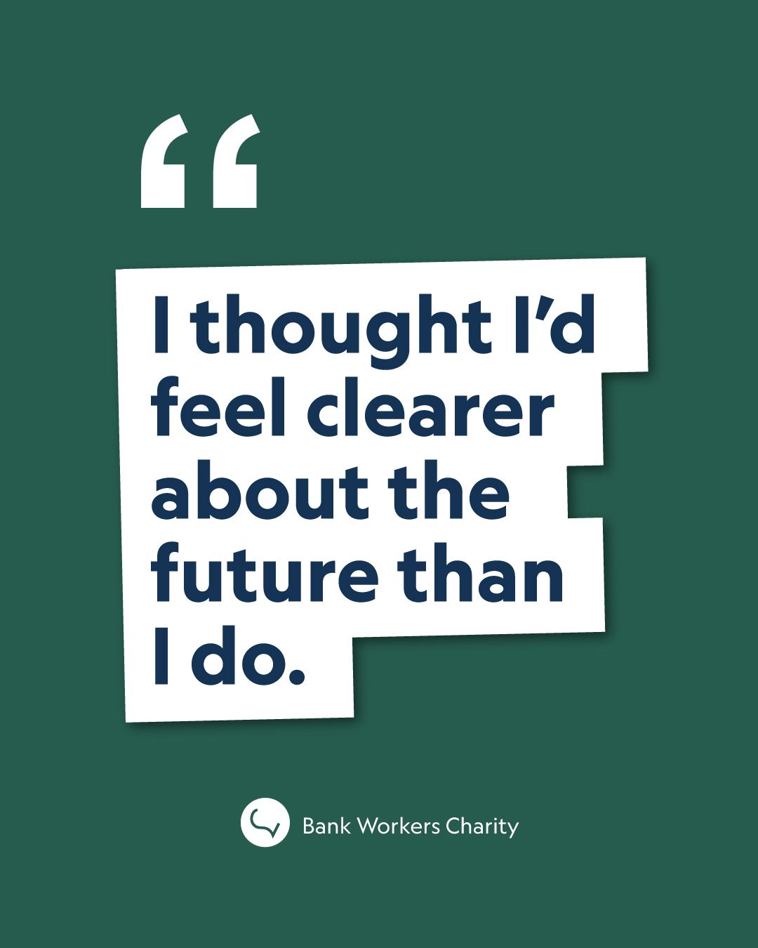 Bank Workers Charity ad