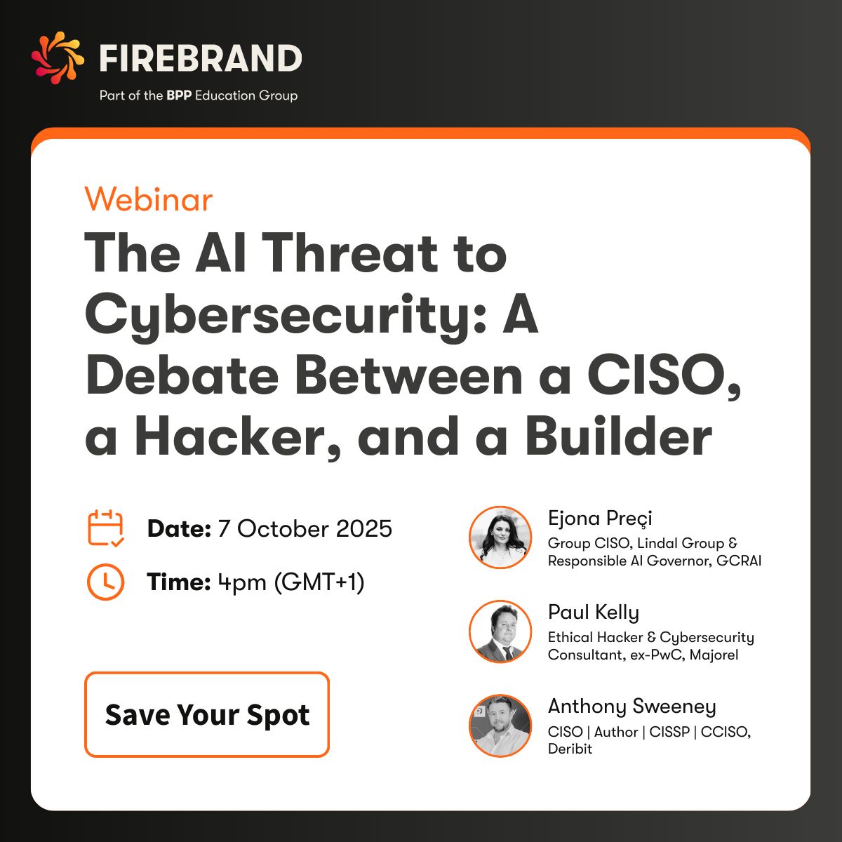 Firebrand Training ad