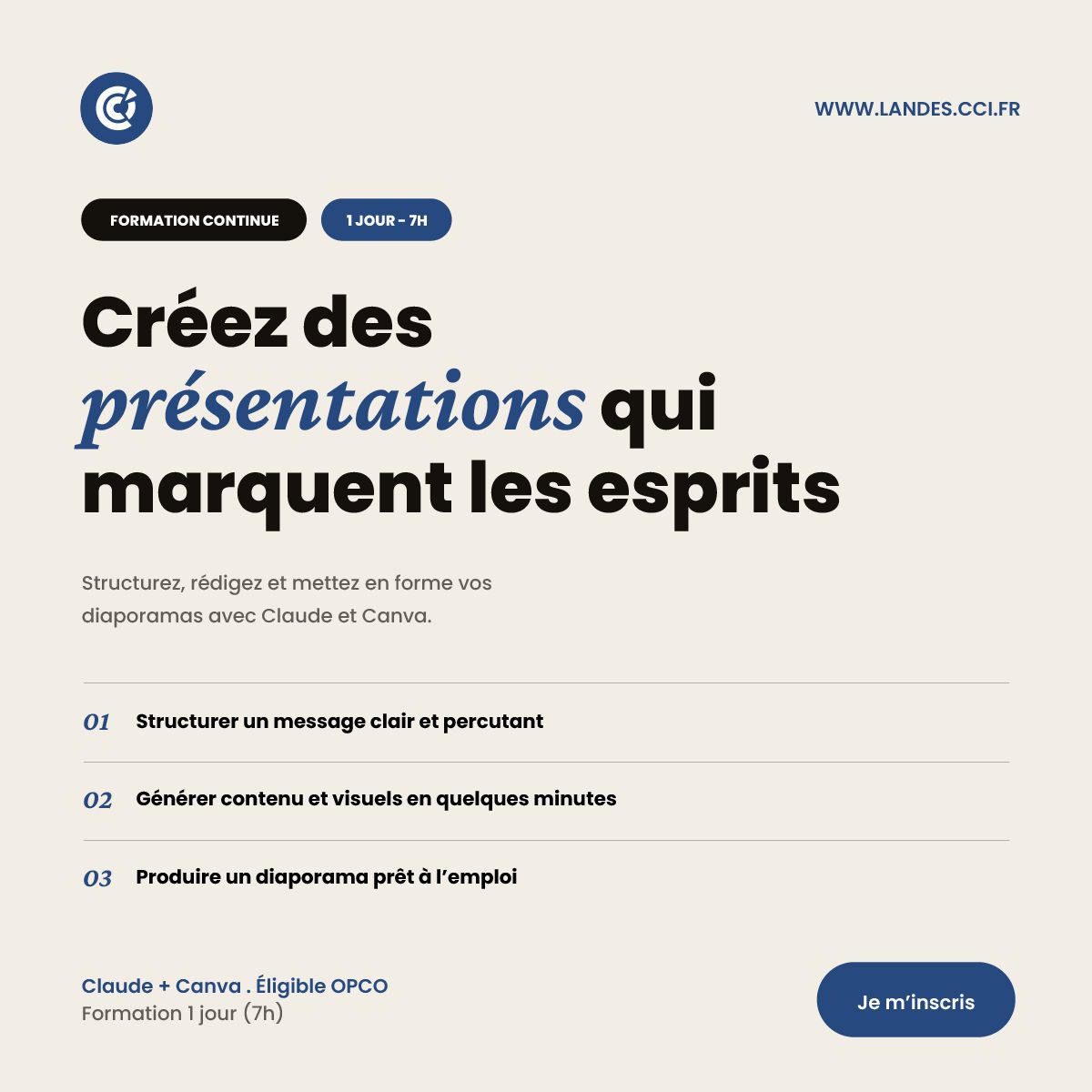 CCI des Landes ad