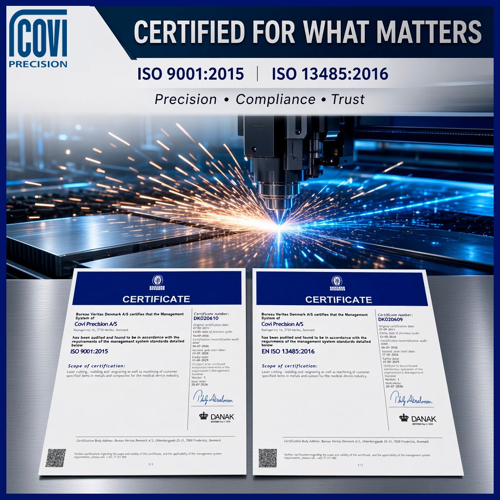 Covi Precision A/S ad