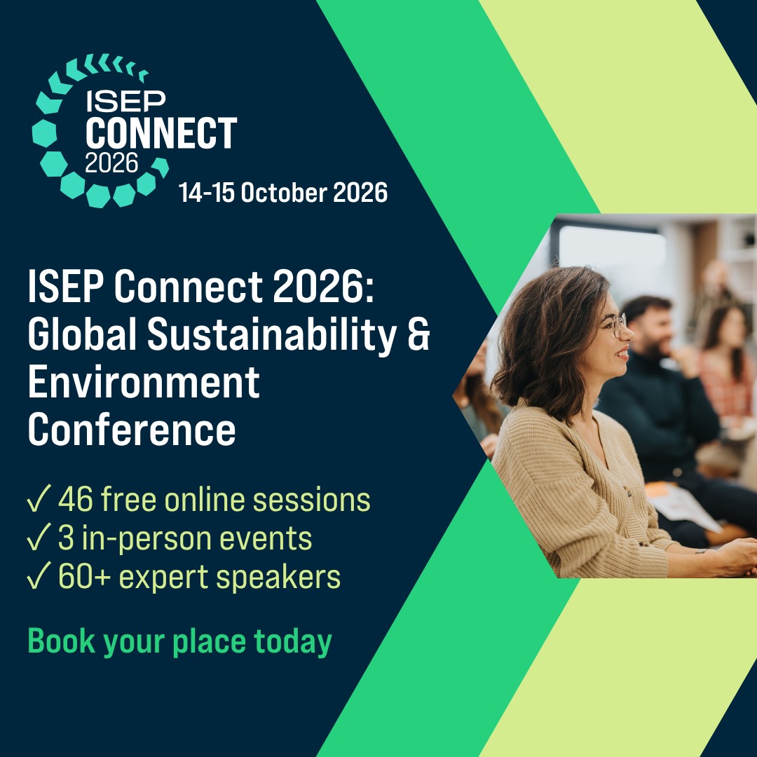 Institute of Sustainability and Environmental Professionals (ISEP) ad