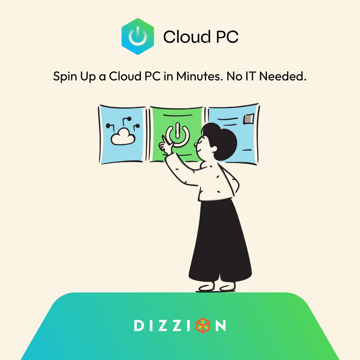 Dizzion ad