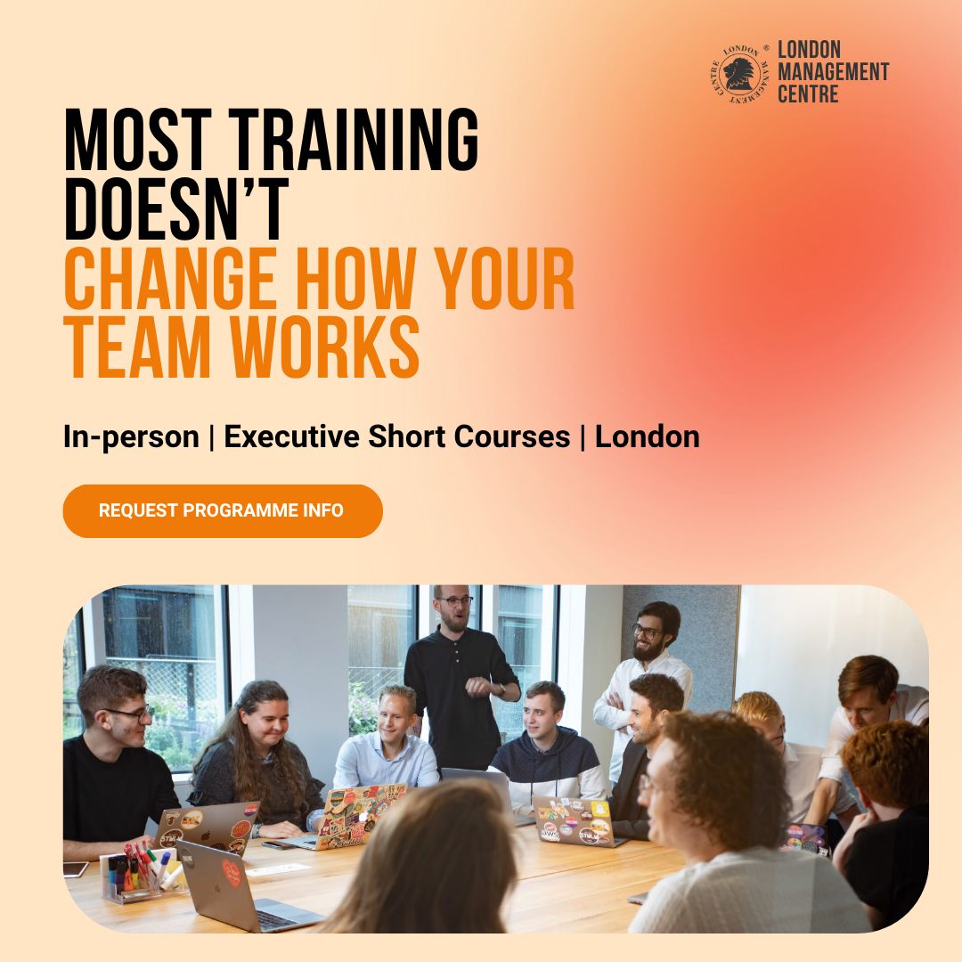 London Management Centre (LMC) ad