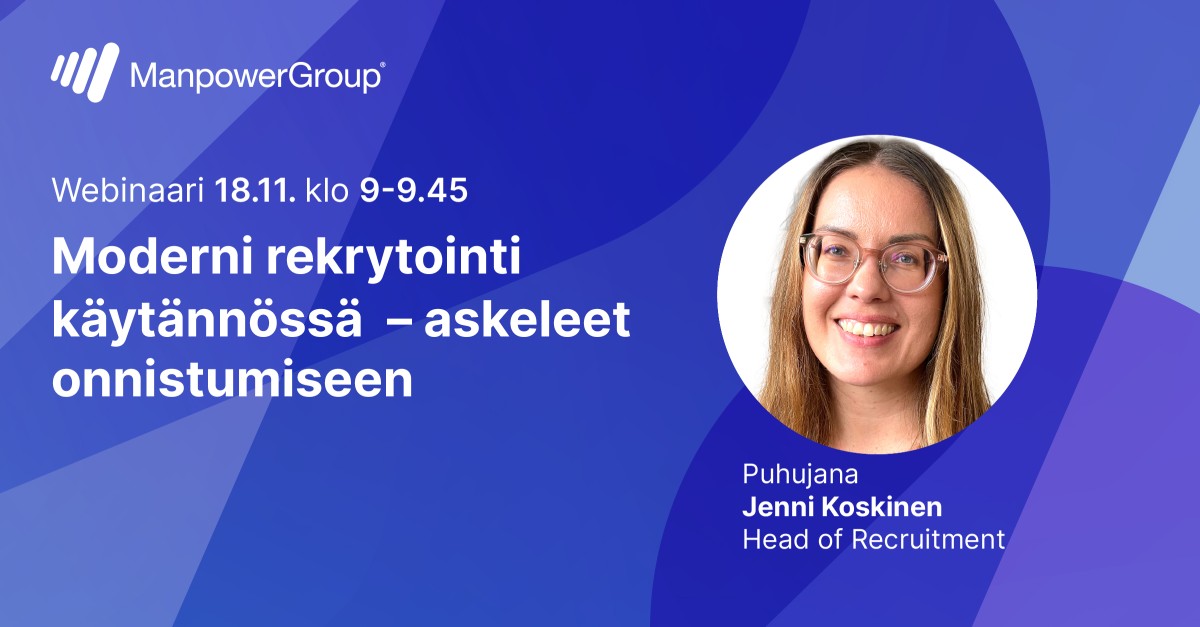 ManpowerGroup Finland ad