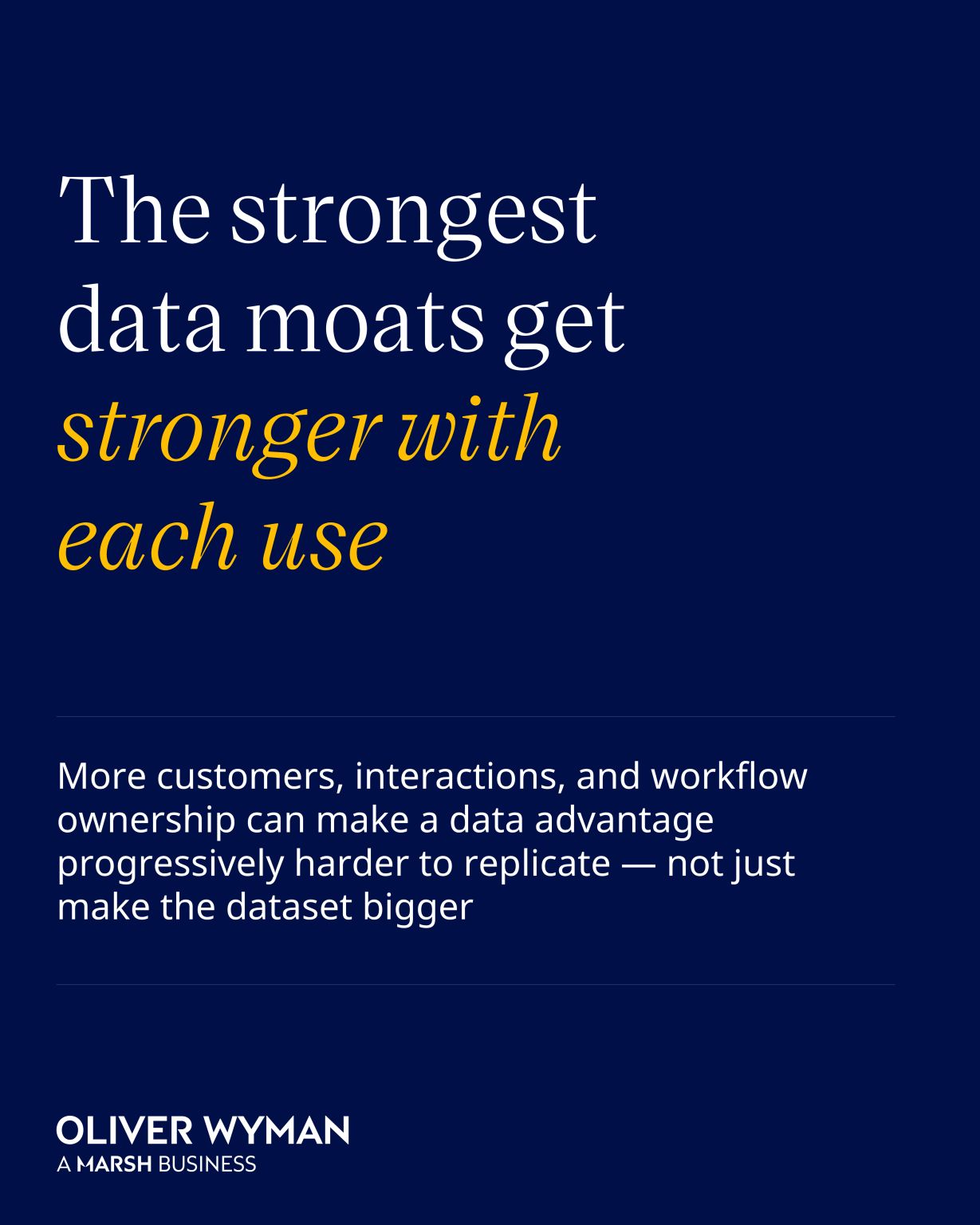 Oliver Wyman ad