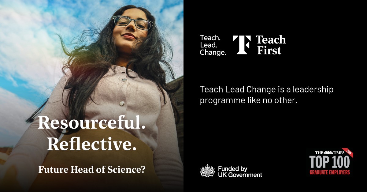 Teach First ad