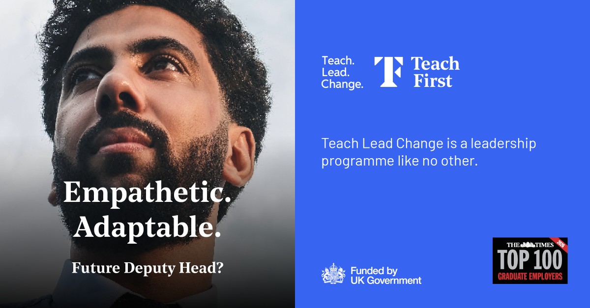 Teach First ad