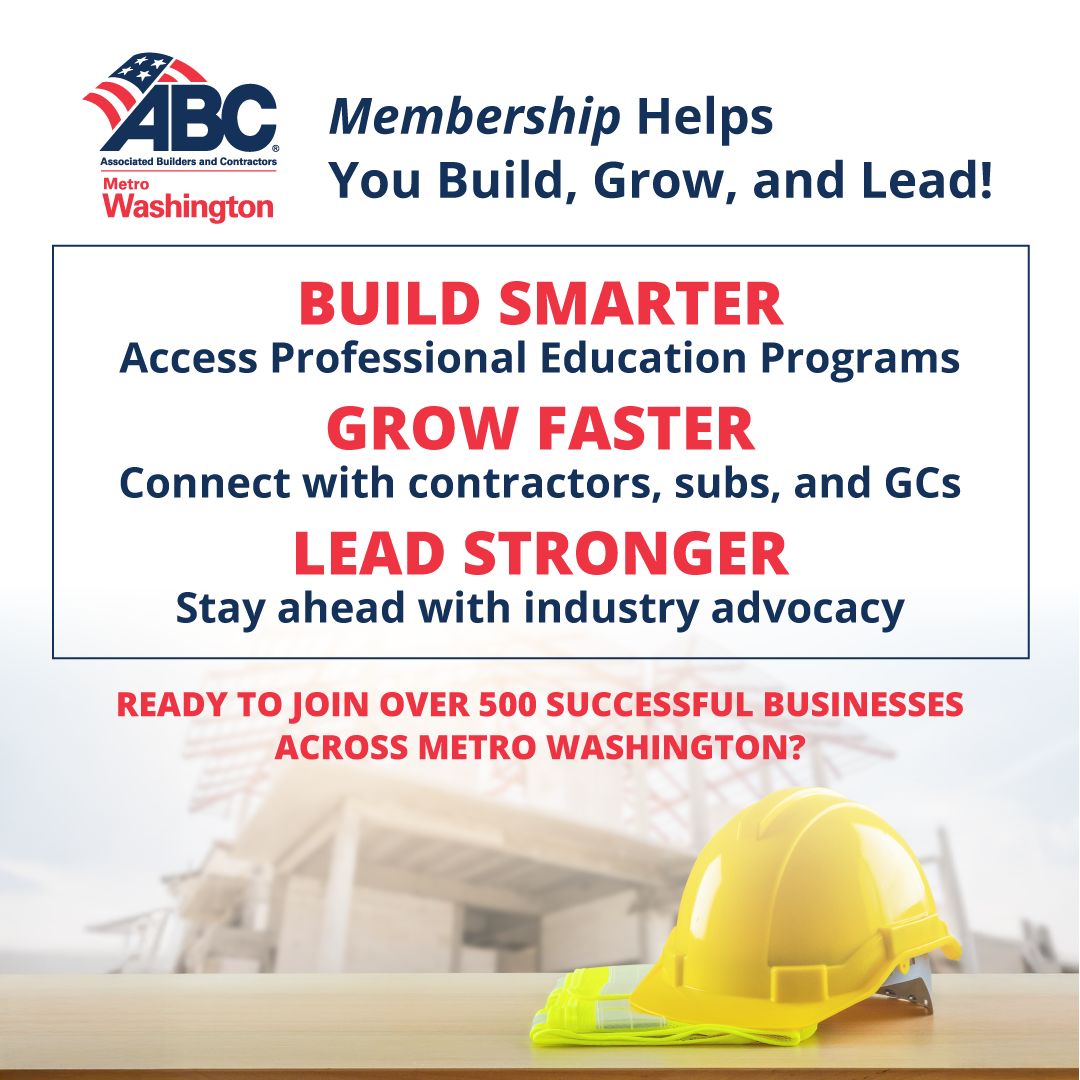 Associated Builders and Contractors of Metro Washington ad