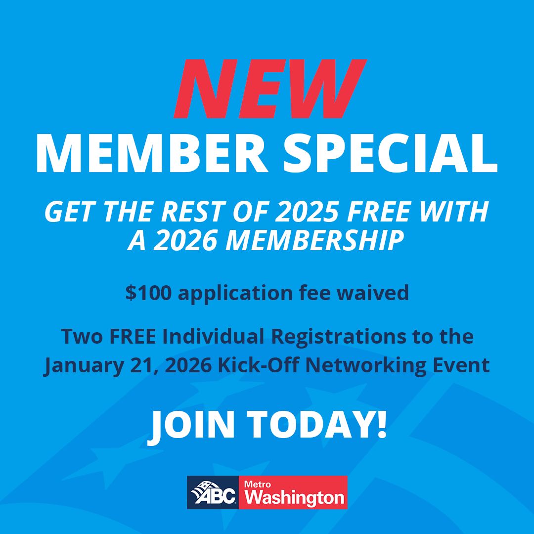 Associated Builders and Contractors of Metro Washington ad