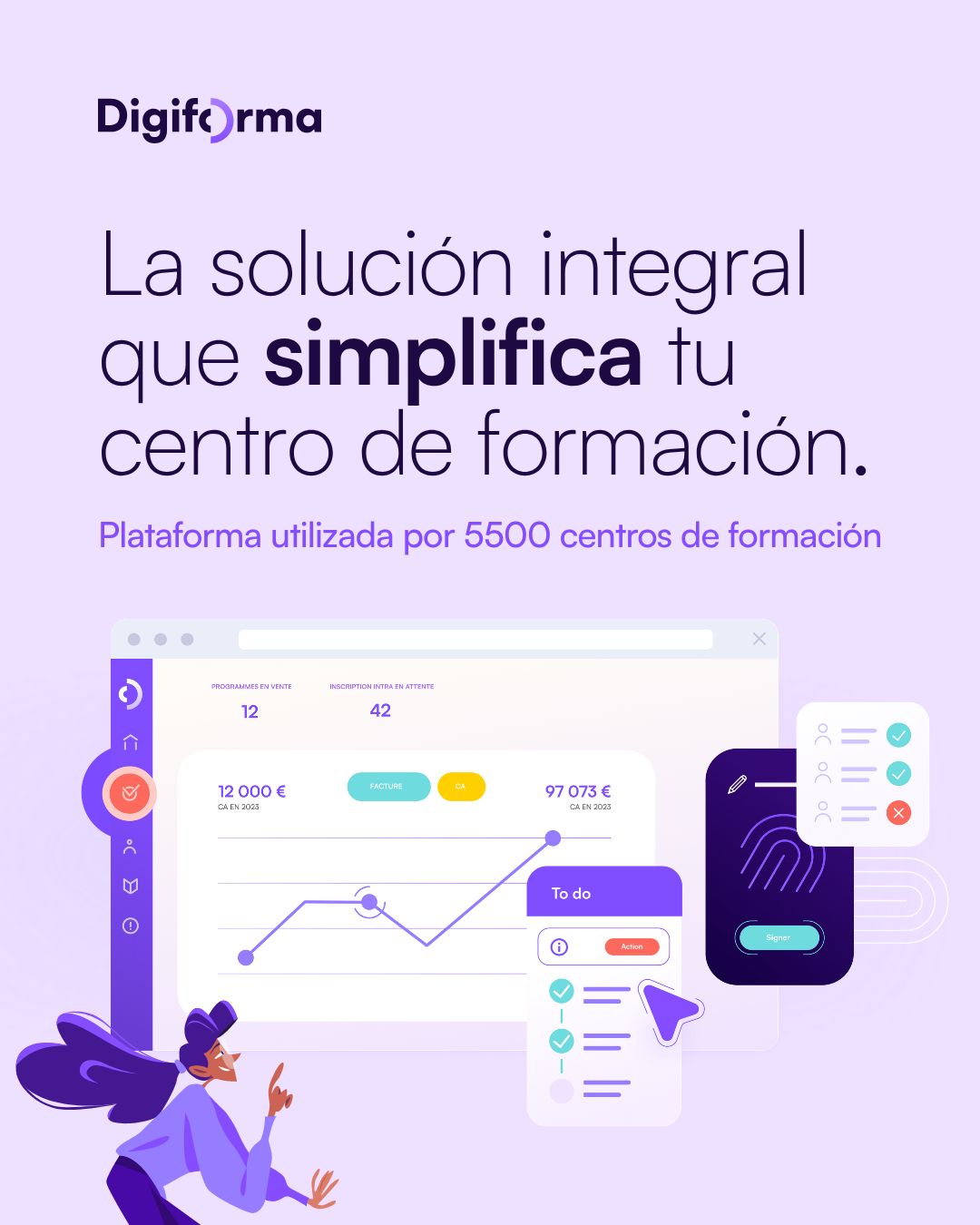 Digiforma - The All-in-One Training Solution ad