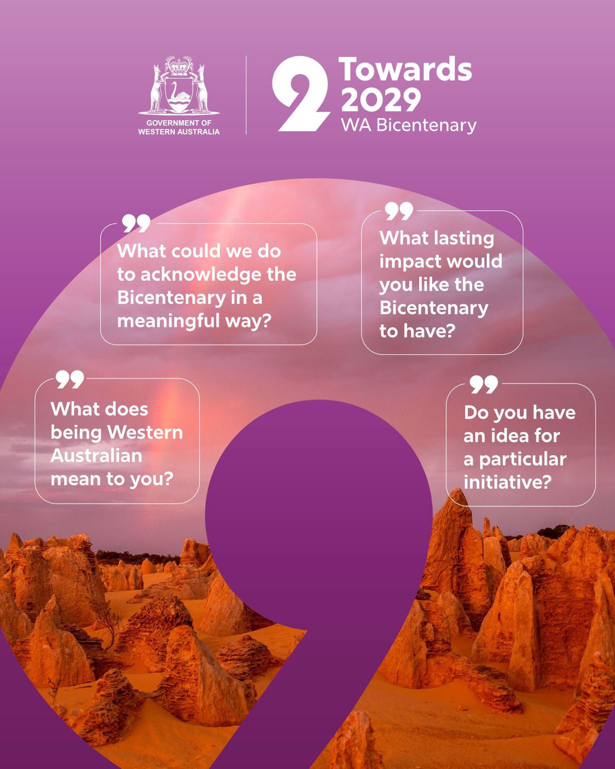 Government of Western Australia ad