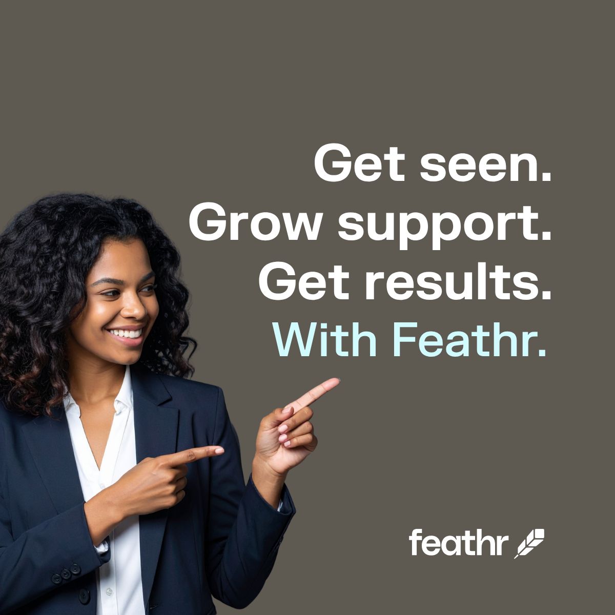 Feathr ad