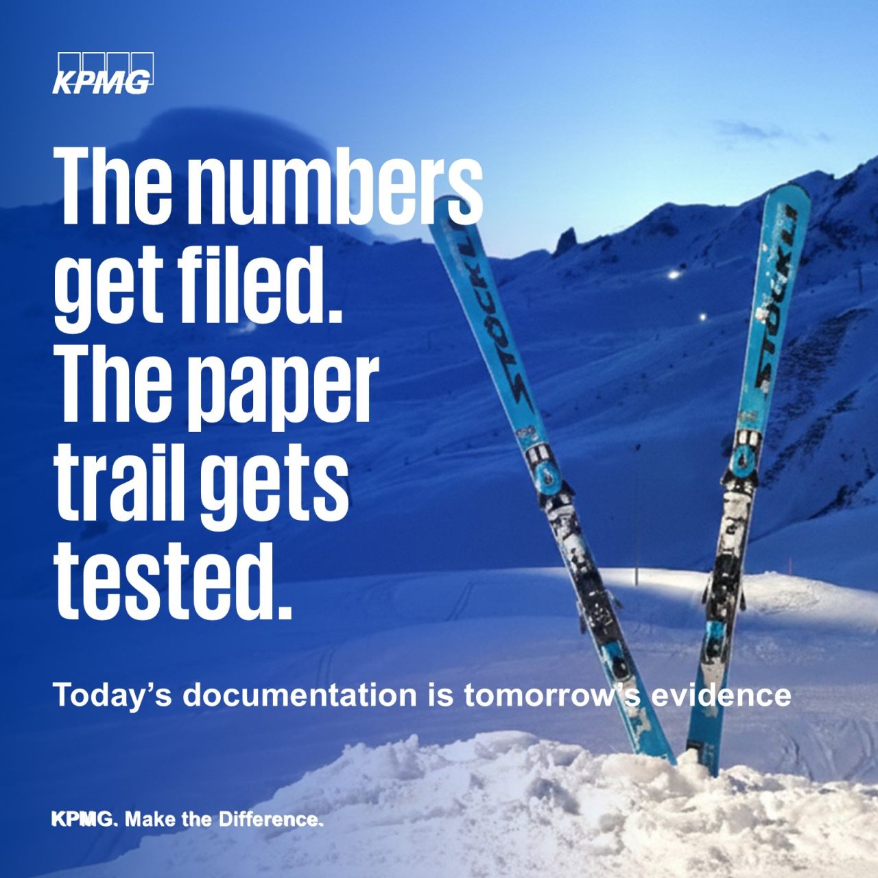 KPMG Switzerland ad