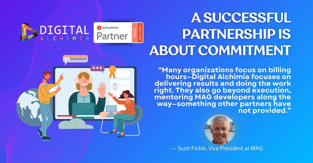 Digital Alchimia OutSystems Expert Services ad