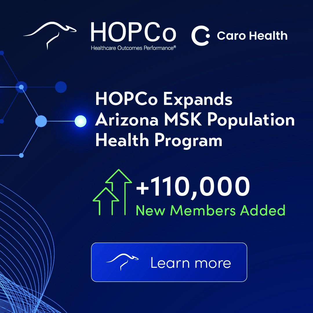 Healthcare Outcomes Performance Co. (HOPCo) ad
