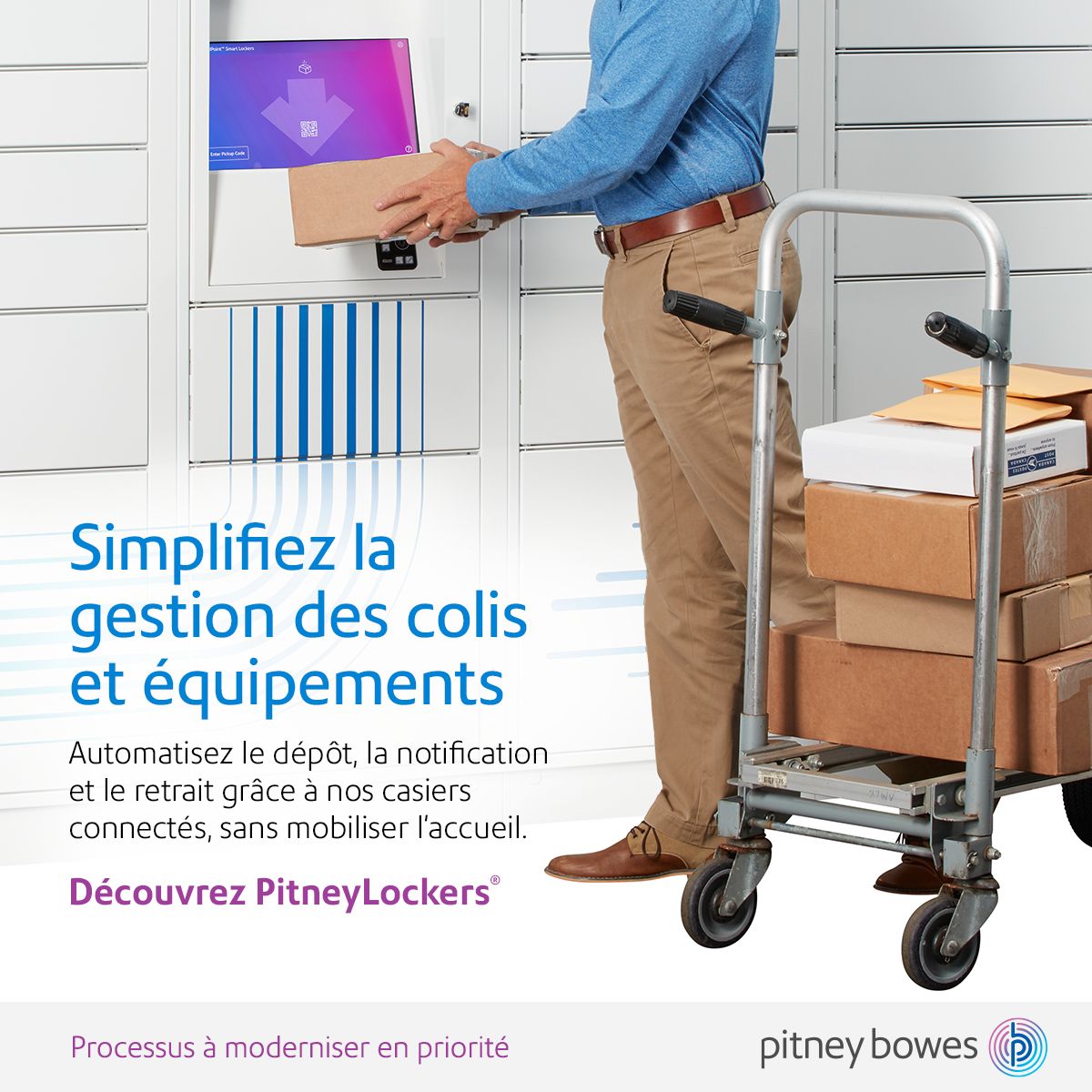 Pitney Bowes ad