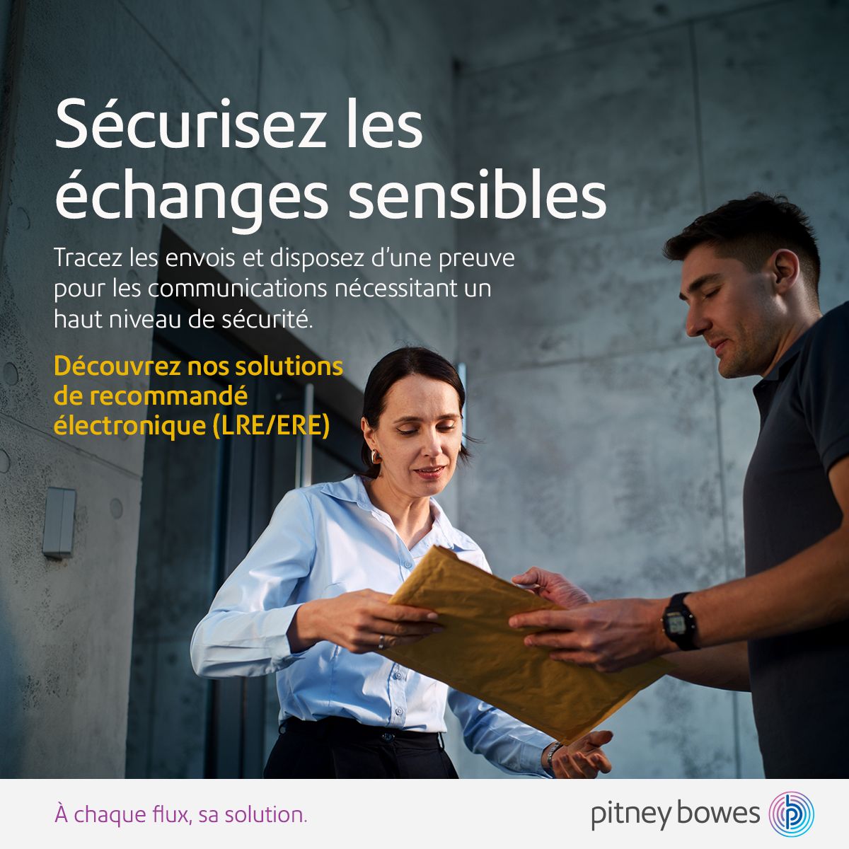 Pitney Bowes ad