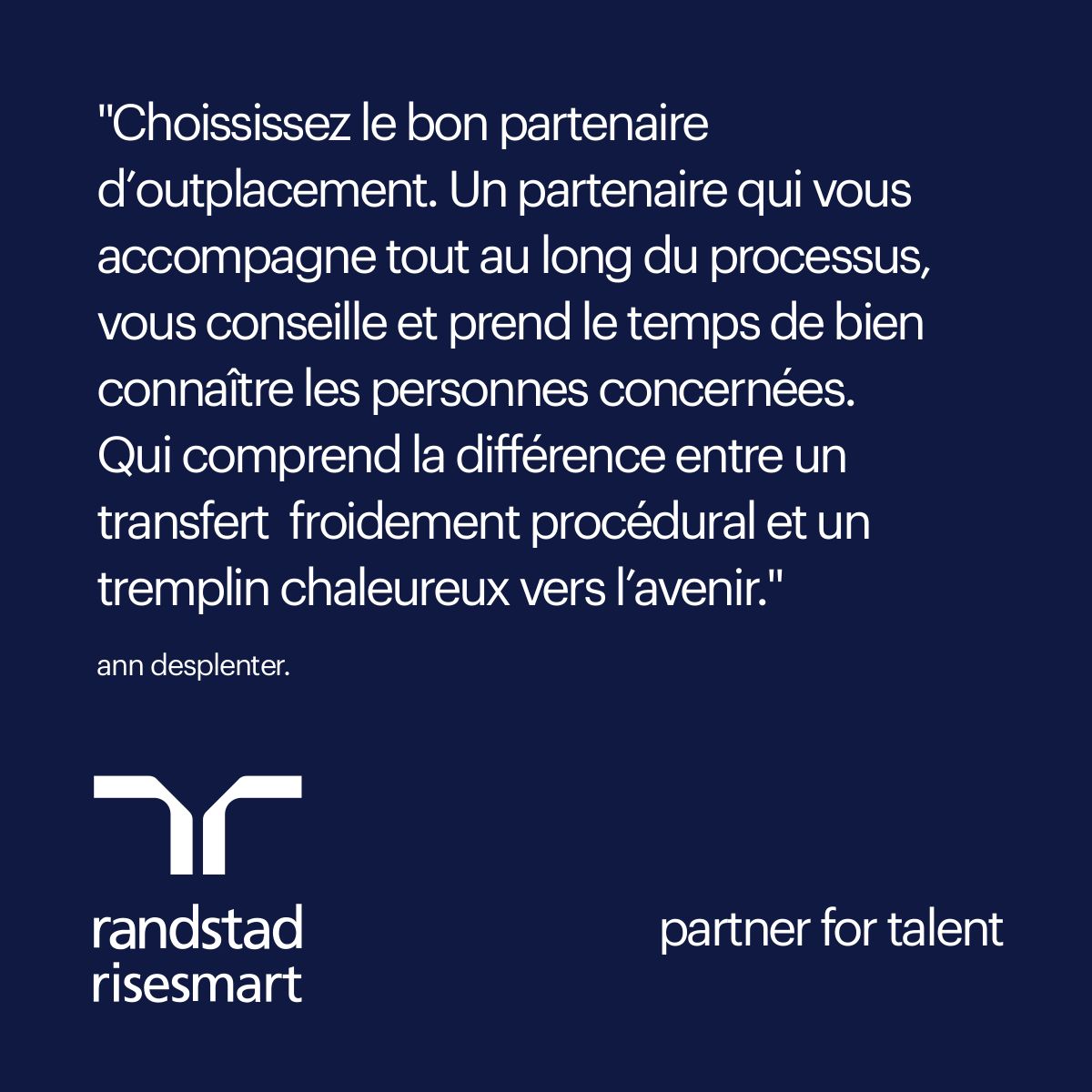 Randstad Belgium ad