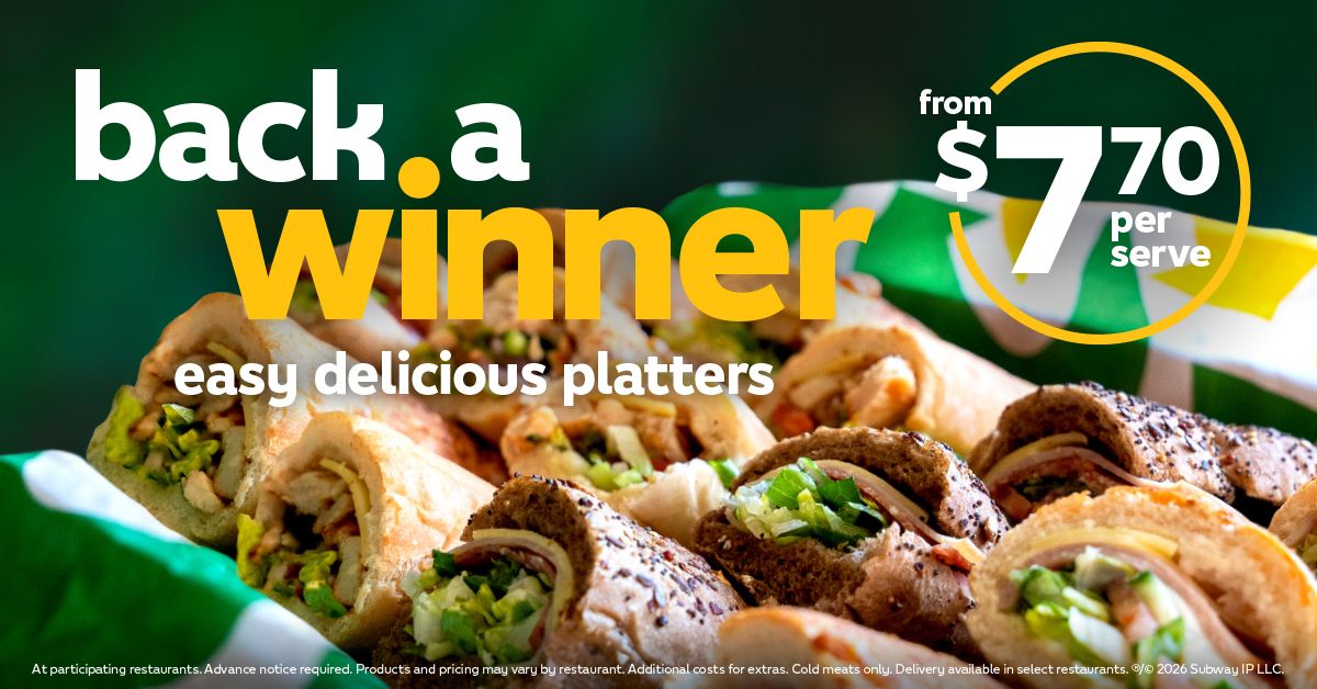 Subway® Australia ad