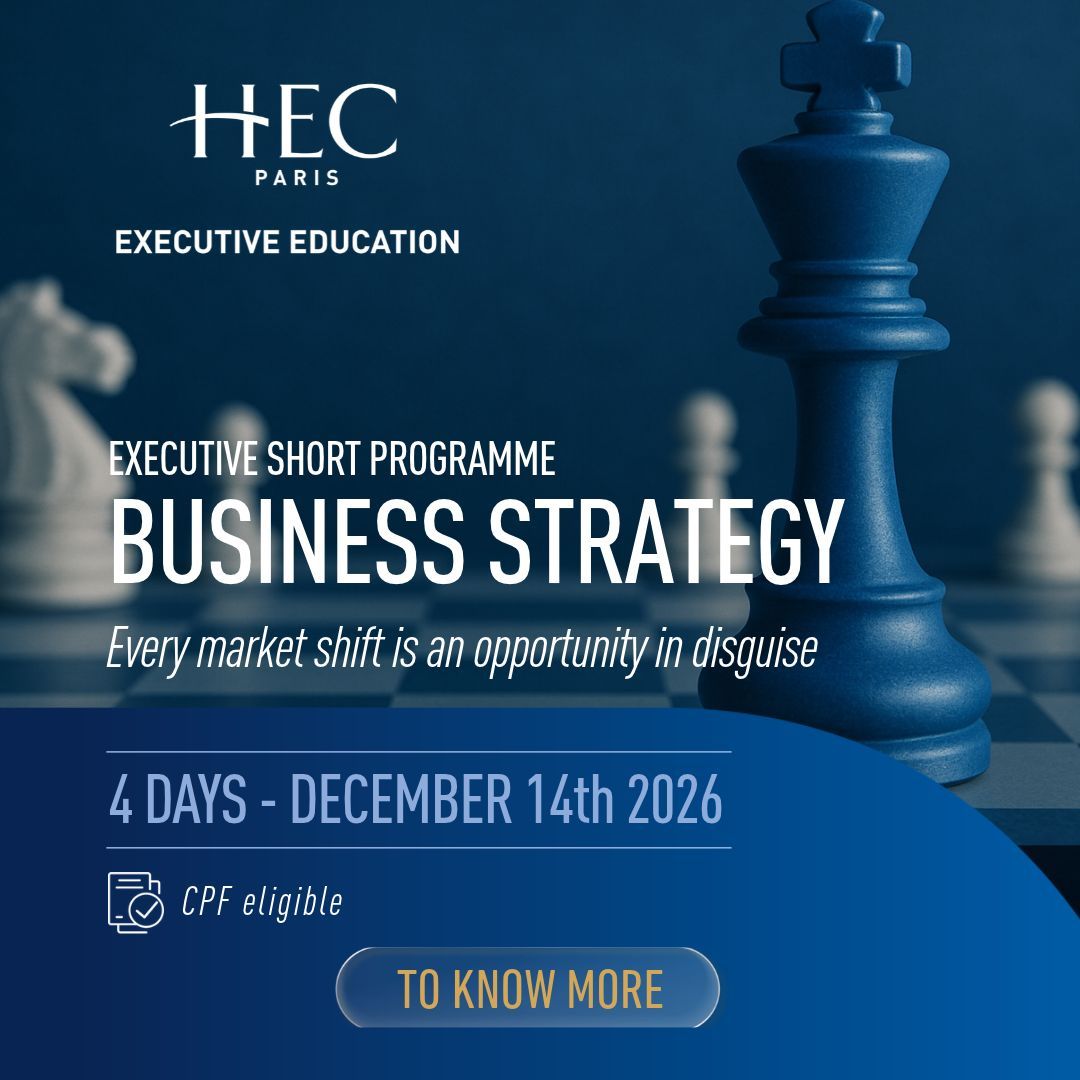 HEC Paris Executive Education ad