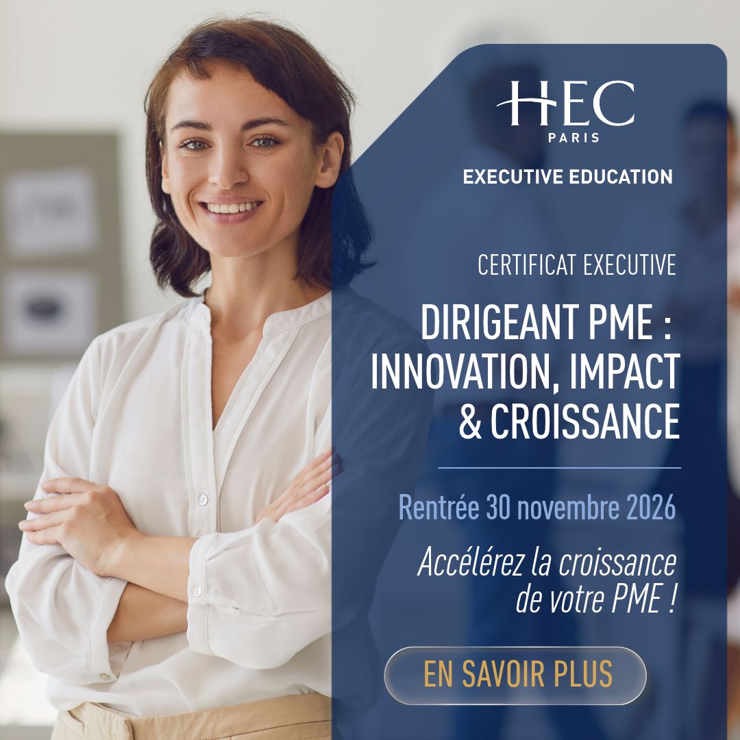 HEC Paris Executive Education ad
