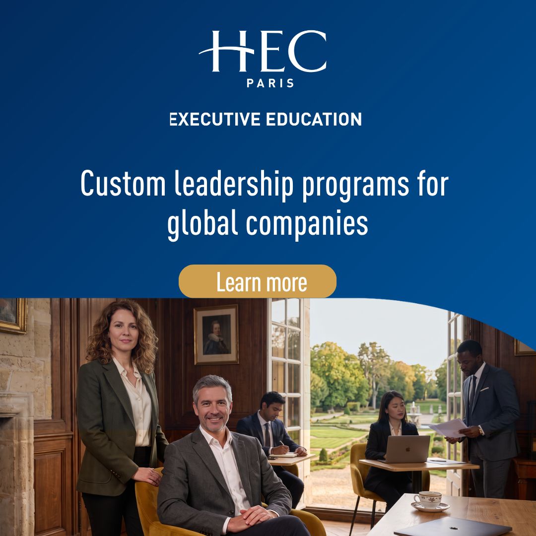HEC Paris Executive Education ad